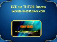 ECE 332 TUTOR Success Secrets/ece332tutor.com
