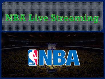 NBA Live Streaming