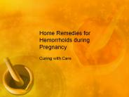 Home remedies for Hemorrhoids during Pregnancy