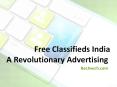 Free Classifieds India   A Revolutionary Advertising PowerPoint PPT Presentation