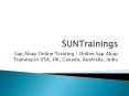 Sap Abap Online Training | Online Sap Abap Training in USA, UK, Canada, Australia, India PowerPoint PPT Presentation