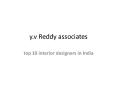 top 10 interior designers in india - Telugu Bullet PowerPoint PPT Presentation