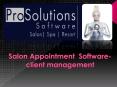 Salon Appointment Software-client management PowerPoint PPT Presentation