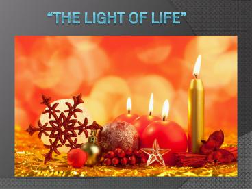 Spread The Light Of Life With Shop-A-Candle