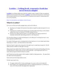 Leadzio Review-MEGA $22,400 Bonus & 65% DISCOUNT
