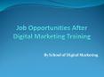 Job Opportunities for Digital Marketing Training in Pune PowerPoint PPT Presentation