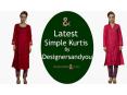 Latest Designs of Designer Kurti Patterns of 2017 With Long Sleeve For Womens| Designersandyou