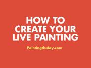 Live Event Painter - Bride And Groom Painting