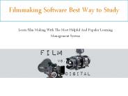 Filmmaking Software Best Way to Study