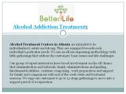 Alcohol Addiction Treatments in Atlanta, GA