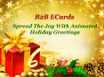 Spread The Joy With Animated Holiday Greetings PowerPoint PPT Presentation