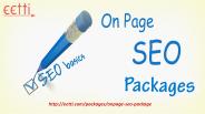 On Page Seo Package - eetti