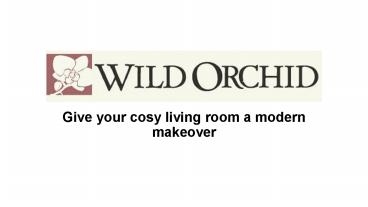 Give your cosy living room a modern makeover