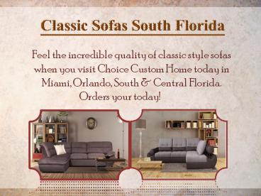 Classic Sofas Florida
