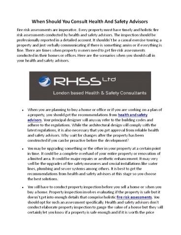 Health And Safety Advisors (1)