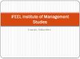 iFEEL Institute of Management Study in Lonavala (1) PowerPoint PPT Presentation