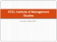 iFEEL Institute of Management Study in Lonavala PowerPoint PPT Presentation