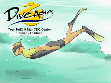 Scuba Diving Courses Dive Asia