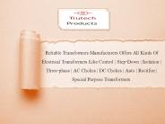 Transformer Manufacturers