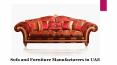 Sofa and Furniture Manufactures in UAE