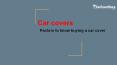 Car cover PowerPoint PPT Presentation