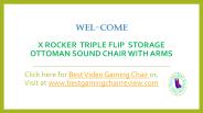 X Rocker Wireless Audio Gaming Chair