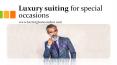 Luxury suiting for special occasions PowerPoint PPT Presentation