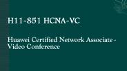 Huawei H11-851 HCNA-VC exam practice test