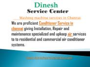 washing machine service in Chennai