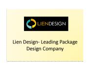 Lien Design- Leading Package Design Company