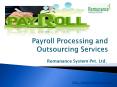 Payroll Processing and Outsourcing Services in India PowerPoint PPT Presentation