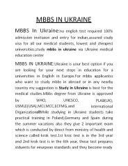 Mbbs in Ukraine-Study In Ukraine (1)