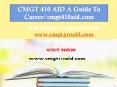 CMGT 410 AID A Guide To Career/cmgt410aid.com PowerPoint PPT Presentation