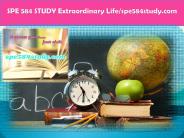 SPE 584 STUDY Extraordinary Life/spe584study.com