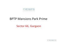 BPTP Mansions Park Prime - Sector 66, Gurgaon