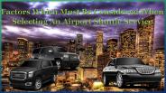 Airport transportation service in Houston