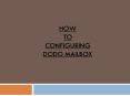 How to configuring your Dodo mailbox PowerPoint PPT Presentation