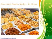 Processed Snacks Market in China