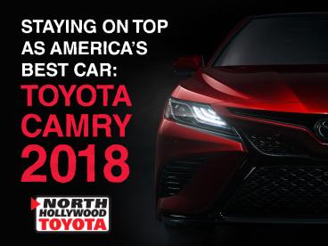 Staying on Top As America's Best Car: Toyota Camry 2018