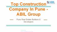 Top Construction Companies in Pune | ABIL Group