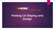 Parking Lot Striping and Design