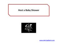 Host a Baby Shower