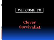 Survival Weapons to Make