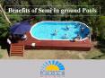 Benefits Of Semi In Ground Pools PowerPoint PPT Presentation