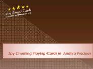 Spy Cheating Playing Cards in  Andhra Pradesh