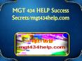 MGT 434 HELP Success Secrets/mgt434help.com PowerPoint PPT Presentation