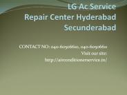 LG Ac Service Repair Center Hyderabad Secunderabad