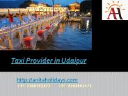 Taxi Provider in Udaipur