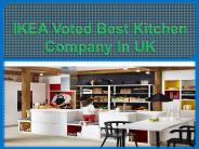 Ikea voted best kitchen company in uk